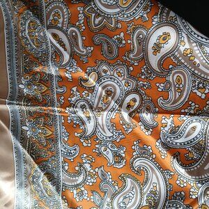 New 35 Inch Square Silk Feeling Scarf